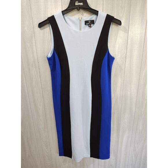 Ronni Nicole Sleeveless Dress Blue Woman's Size 8 Business Date night Wedding - Picture 1 of 8